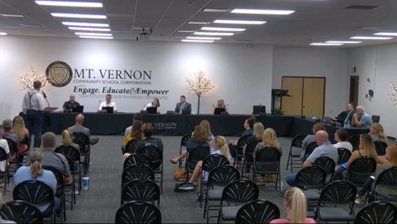 Mt. Vernon School Board Meeting - Dr. Dan Stock